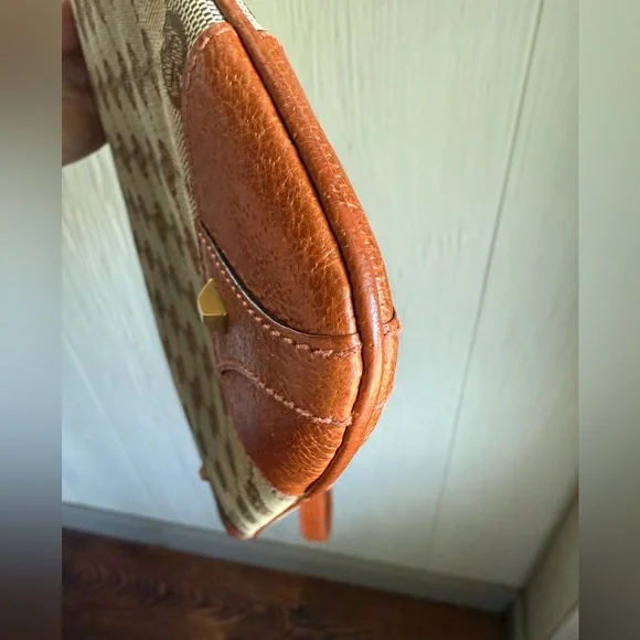 Gucci GG Monogram Canvas/ Leather Studded Crossbody - Picture 5 of 15